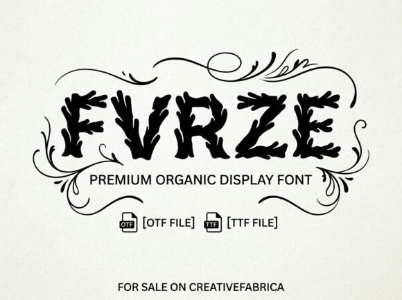 Furze: A Decorative Display Font for Bold Visual Statements