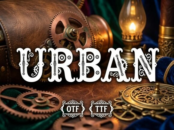 Urban: A Display Typeface for Bold, Modern Design